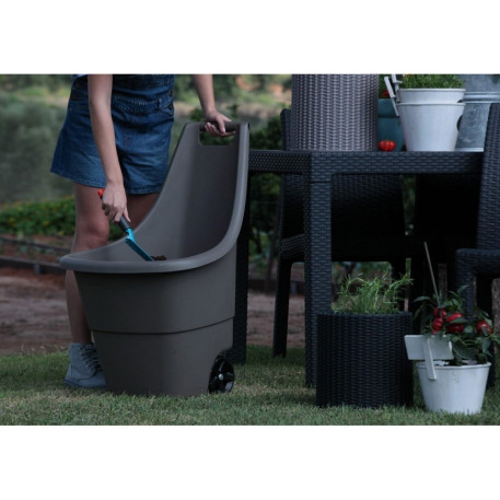 Садова тачка KETER EASY GO BREEZE 50л Капучино1