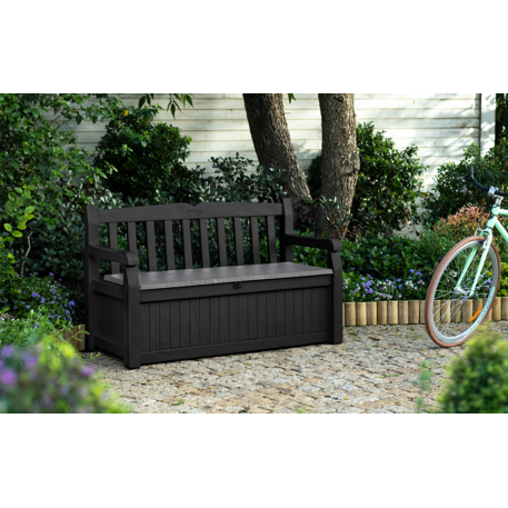 Лава-скриня Keter EDEN GARDEN BENCH 265 л Графіт1