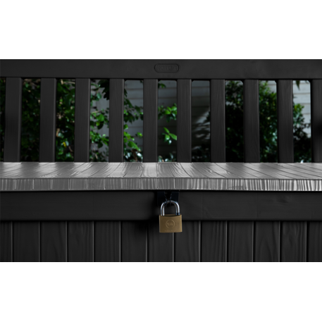 Лава-скриня Keter EDEN GARDEN BENCH 265 л Графіт5