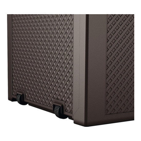 Ящик для зовнішнього зберігання KETER EMILY STORAGE BOX 270 л Коричневий1