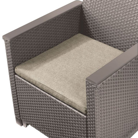 Комплект садових меблів EMMA BALCONY SET Капучино3