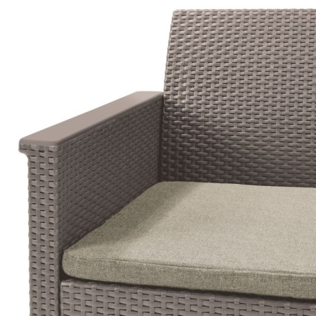 Комплект садових меблів EMMA BALCONY SET Капучино2
