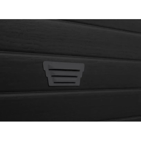 Садовий пластиковий будиночок Keter Essential 6x4, графіт/білий4
