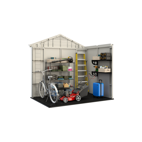 Садовий будинок для зберігання KETER Factor 8х6 Indoor Бежевий10