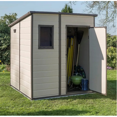 Садовий будинок KETER MANOR Manor Pent 6x6 Бежевий2