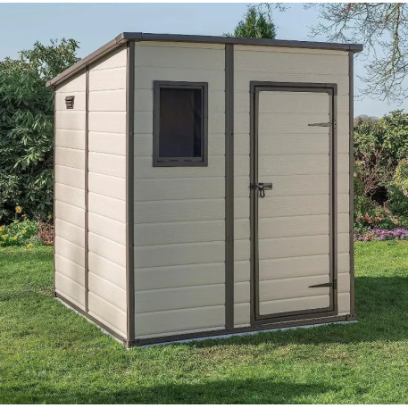 Садовий будинок KETER MANOR Manor Pent 6x6 Бежевий1