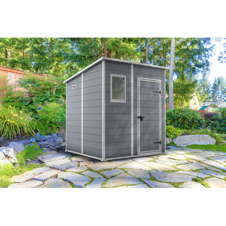 Садовий будинок KETER MANOR Manor Pent 6x6 Сірий1