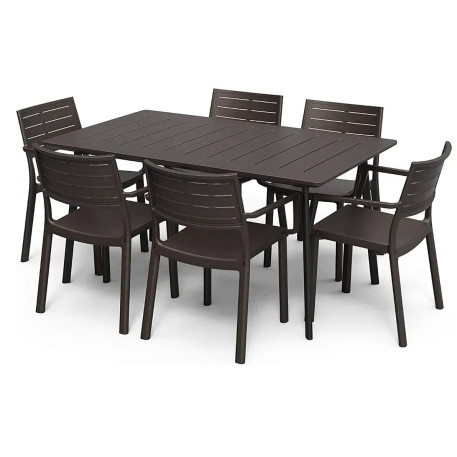 Садовий вуличний стіл Metalea Table, бронза3
