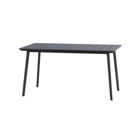 Садовий вуличний стіл Metalea Table, чорний1