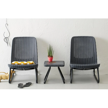 Набір меблів Keter Rio patio set Графіт1