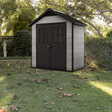 Сарай пластиковий KETER OAKLAND 754 Сірий3