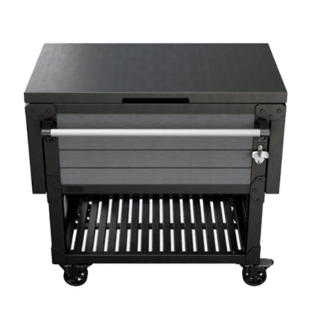 Стіл холодильник Keter Bevy Patio cooler & Beverage Графіт3