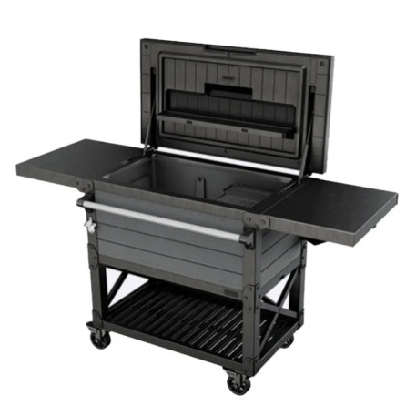Стіл холодильник Keter Bevy Patio cooler & Beverage Графіт2