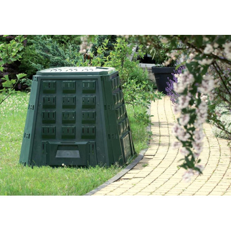Компостер садовий Prosperplast EVOGREEN 420л Зелений3