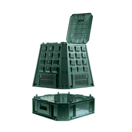 Компостер садовий Prosperplast EVOGREEN 420л Зелений2