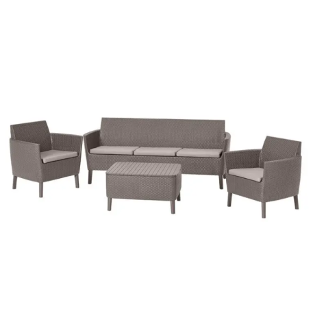 Комплект садових меблів Salemo 3 seater set Какпучіно6