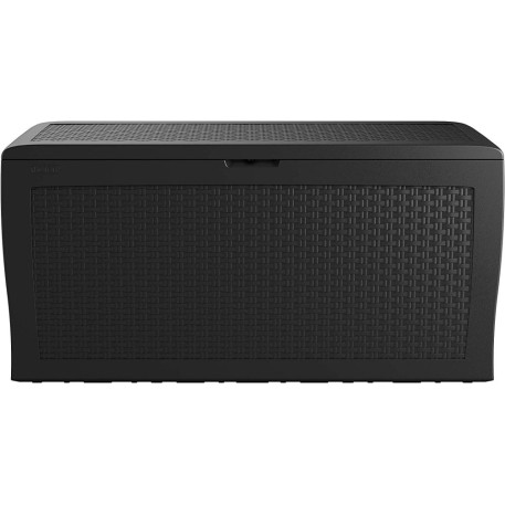 Садовий ящик Keter SAMOA RATTAN BOX 270 Графіт1