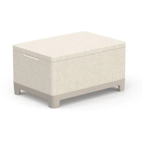 Набір пластикових меблів для саду Keter Scandi Linea III Seater Set, бежевий/світло-бежевий2