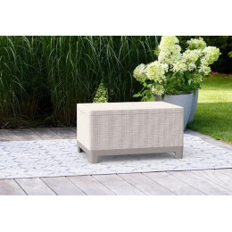 Садовий стіл-скриня Keter Scandi Storage Table бежевий