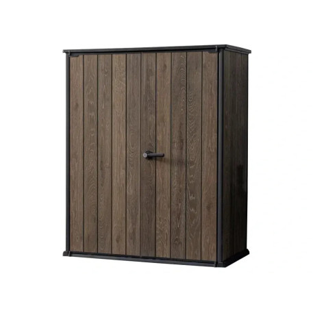 Садовий ящик для зберігання, шафа-ящик Keter Signature 1400 л, горіх4