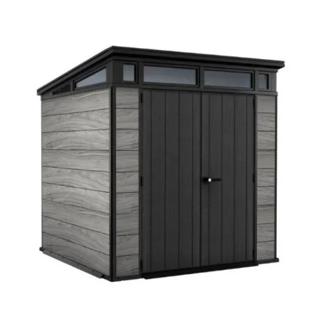 Садовий будиночок KETER Signature Pent 7x7 Штормовий сірий1