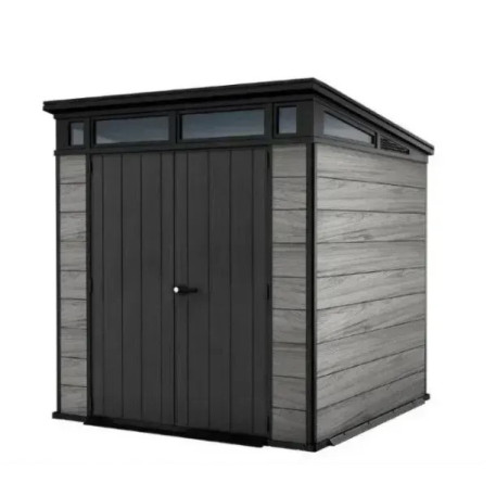 Садовий будиночок KETER Signature Pent 7x7 Штормовий сірий2