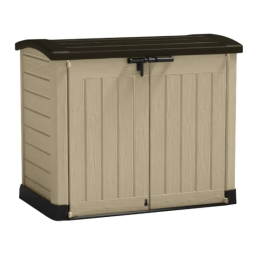 Ящик для зовнішнього зберігання KETER STORE-IT-OUT ARC 1200л Бежевий