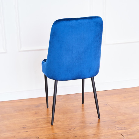 Стілець Capri Velvet Синій3