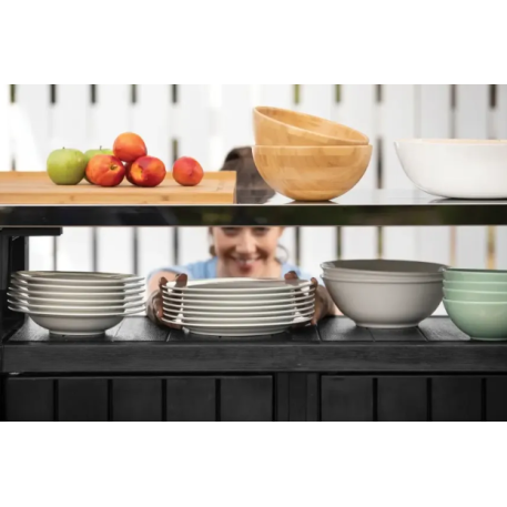Садовый стол для барбекю KETER UNITY XL 415л Графит3