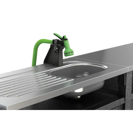 Садовый стол для барбекю KETER UNITY XL 415л Графит5