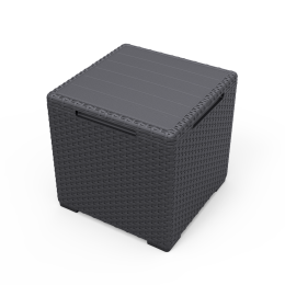 Стіл ящик для зберігання Keter Vigo Storage Box 50л Графіт