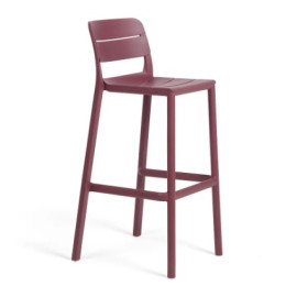 Барний стілець NARDI Cassia Stool Borgogna