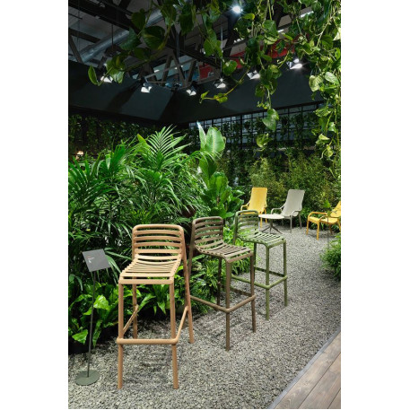 Барний стілець NARDI Doga Stool Cappuccino4