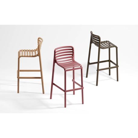 Барний стілець NARDI Doga Stool Cappuccino2