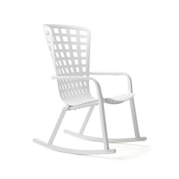 Крісло качалка NARDI Folio Rocking Bianco