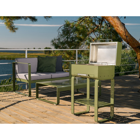 Комплект садових меблів OXA Modern lounge Оливковий6