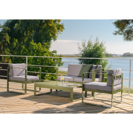 Комплект садових меблів OXA Modern lounge Оливковий