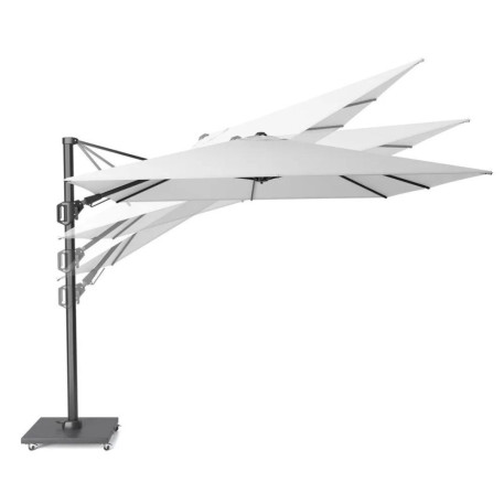 Парасоля садова Platinum Challenger T2 300×300 см Antracite2