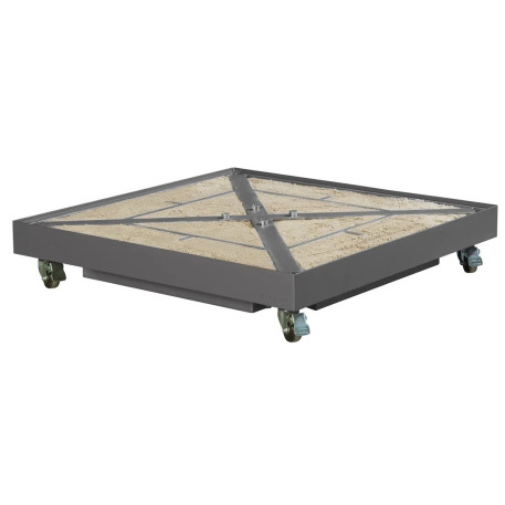 Парасоля садова Platinum Riva 250×200 cм Antracite/light grey4
