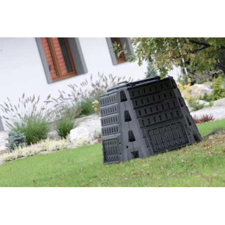 Компостер садовий Prosperplast Biocompo 900л Черний1