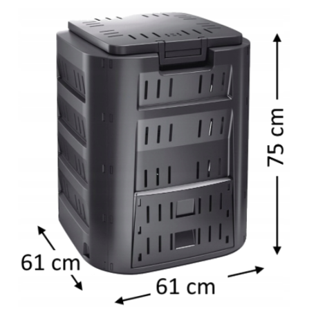 Компостер Prosperplast Compogreen 220 л Чорний3