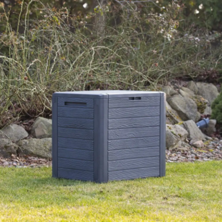 Скриня для зберігання PROSPERPLAST Woodebox 140л Графіт4