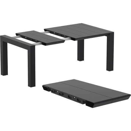 Стіл Siesta Vegas 100-140 Black4