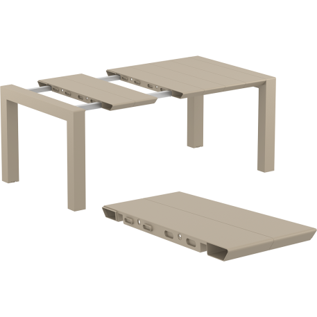 Стіл Siesta Vegas 100-140 Taupe4