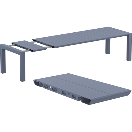 Стіл Siesta Vegas 260-300 Dark Grey5