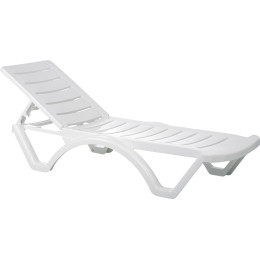 Шезлонг Siesta Aqua White
