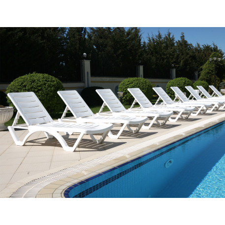 Шезлонг Siesta Aqua White6