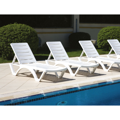 Шезлонг Siesta Aqua White7