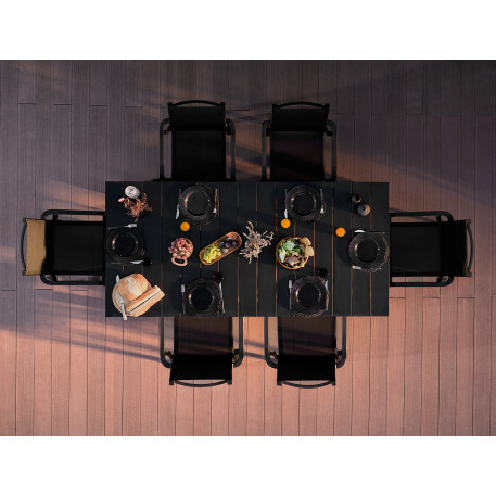 Стіл Siesta Atlantic Table 140/210 Black7