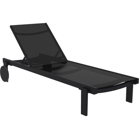 Комплект з 2 шезлонгів Siesta Casablanca +  Стіл Siesta Ocean Side Table - Black10